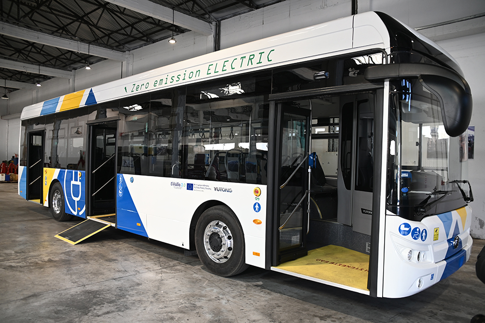 «Πρεμιέρα» για τα ηλεκτρικά λεωφορεία της Yutong στη Θεσσαλονίκη