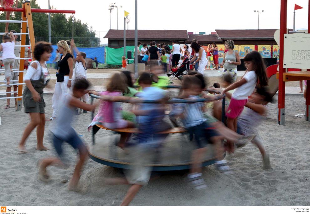 Αναπλάσεις παιδικών χαρών στο Δήμο Θεσσαλονίκης