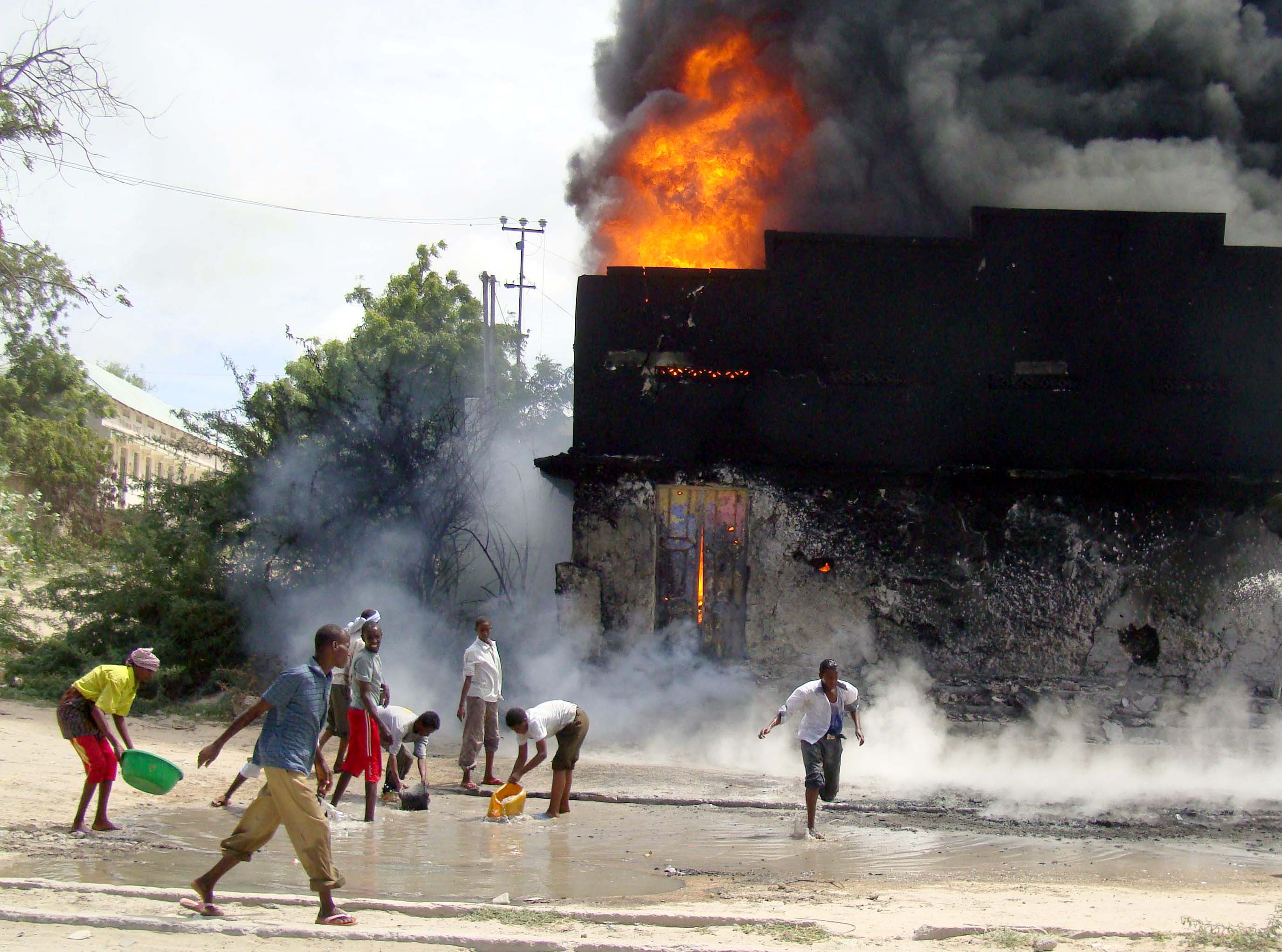 Ισχυρή έκρηξη στο Μογκαντίσου