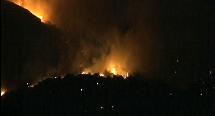Στην Ελλάδα πέρασε πυρκαγιά από την Αλβανία