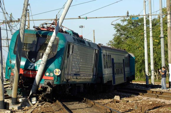 Εκτροχιασμός τρένου στην Ιταλία
