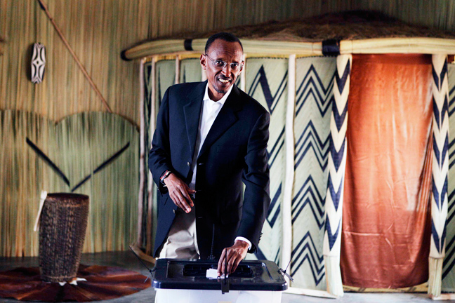 Επανεκλογή Καγκάμε στην προεδρία της Ρουάντα