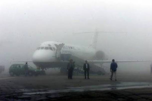 Πυκνή ομίχλη στο αεροδρόμιο Μακεδονία