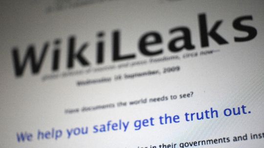 Πάλι «κάτω» είναι η σελίδα του Wikileaks