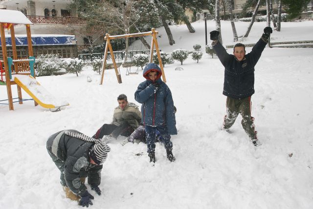 Πού είναι κλειστά τα σχολεία λόγω του χιονιά