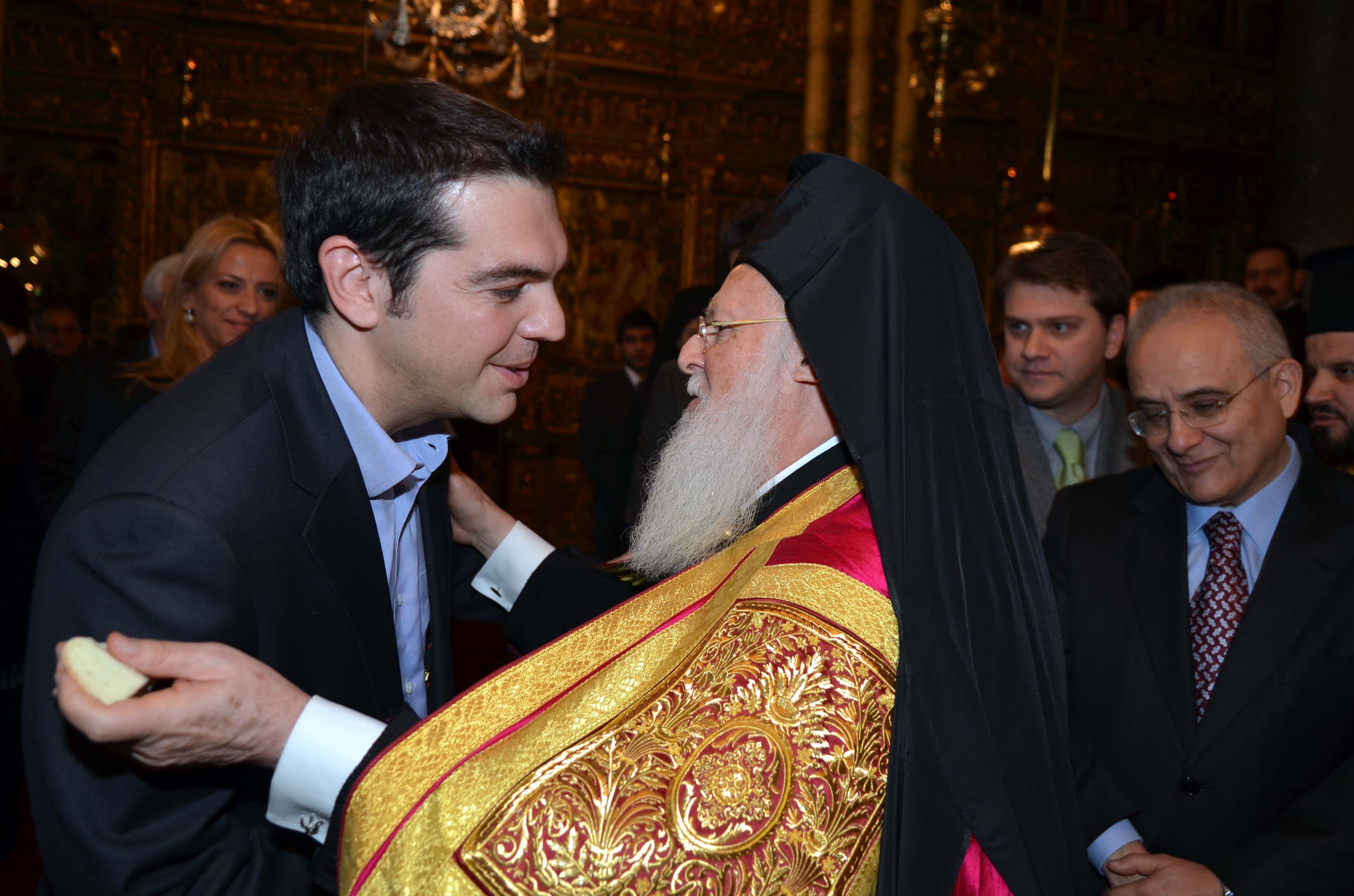 Συνάντηση με τον Οικουμενικό Πατριάρχη είχε ο Αλέξης Τσίπρας