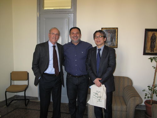 Συνάντηση Κουράκη με τον Ιάπωνα αναπληρωτή πρέσβη