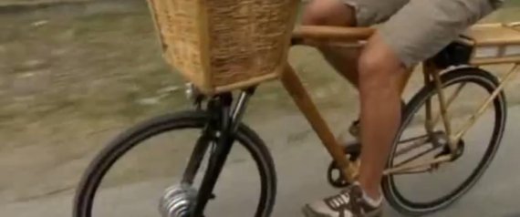 Ορθοπεταλιές με ποδήλατα μπαμπού
