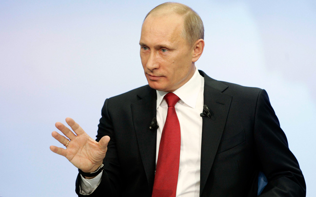 Αισιόδοξος για την οικονομική κρίση ο Πούτιν