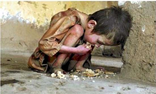Η πείνα βασανίζει 842 εκατομμύρια ανθρώπους σε όλο τον κόσμο