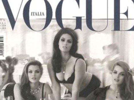 Η ιταλική Vogue προτιμά τις καμπύλες