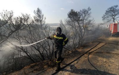 Υπό πλήρη έλεγχο η φωτιά στη Σιάτιστα Κοζάνης