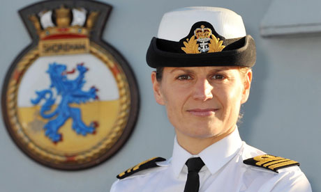 Πρώτη γυναίκα κυβερνήτης στο πολεμικό βρετανικό ναυτικό