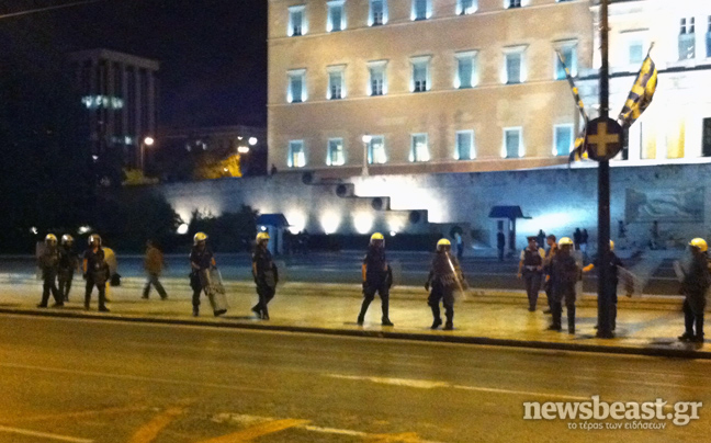 Δεν το βάζουν κάτω οι διαδηλωτές