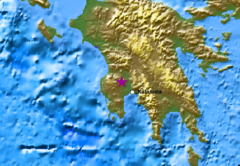 Σεισμός 4,8 Ρίχτερ στην Καλαμάτα