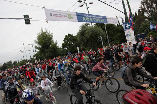 Δωρεάν μετακίνηση για τους ποδηλάτες του 21ου Ποδηλατικού Γύρου Αθήνας