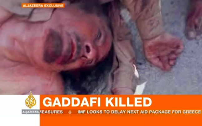 Σοκαριστικό βίντεο από το θάνατο Καντάφι