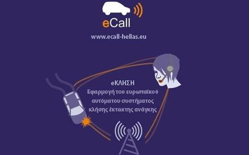 Προκήρυξη διαγωνισμού για την ανάπτυξη του συστήματος έκτακτης ανάγκης eCall