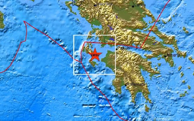 Σεισμός 4,1 ρίχτερ στη Ζάκυνθο