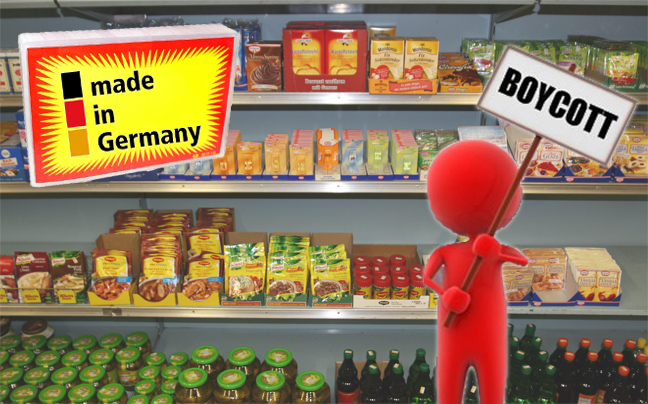 Εκστρατεία κατά των γερμανικών προϊόντων