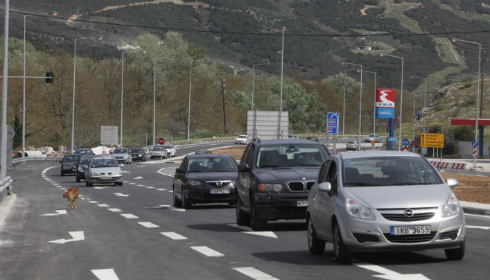 Διακοπή κυκλοφορίας στην εθνική οδό Αθηνών – Θεσσαλονίκης