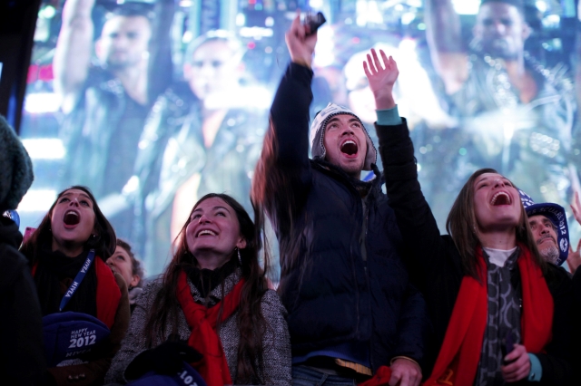 H Times Square έδωσε το ρυθμό της γιορτής