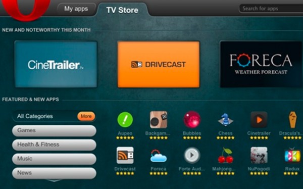 O Opera λανσάρει το δικό του TV app store