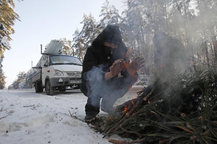 Εκατόμβη νεκρών από το κρύο στην Ουκρανία