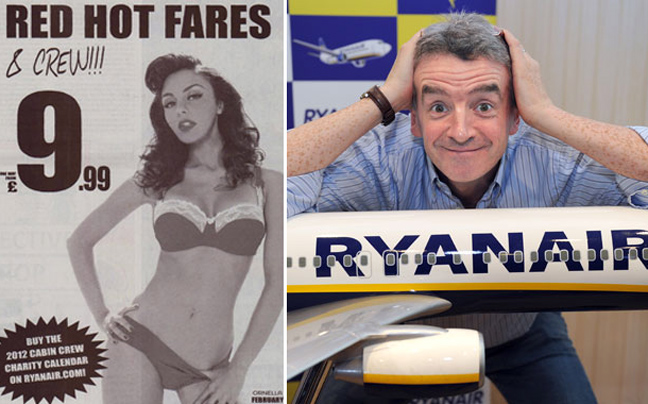 «Απότομη προσγείωση» για διαφήμιση της Ryanair