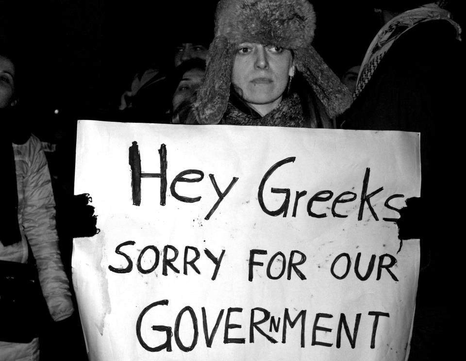 «Έλληνες, συγνώμη για την κυβέρνησή μας»