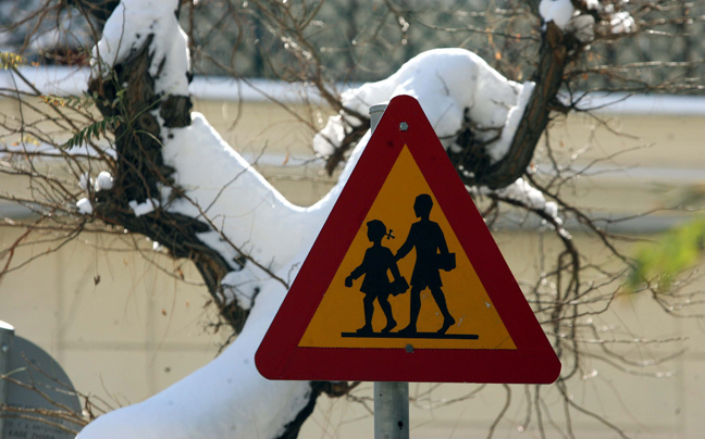 Κλειστά θα παραμείνουν πολλά σχολεία στην Κοζάνη εξαιτίας της κακοκαιρίας