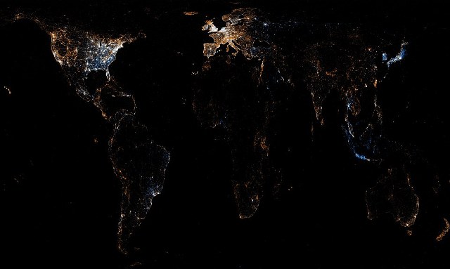 O παγκόσμιος χάρτης των Social Networks