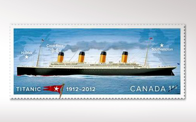 Ο Τιτανικός έγινε γραμματόσημο στον Καναδά