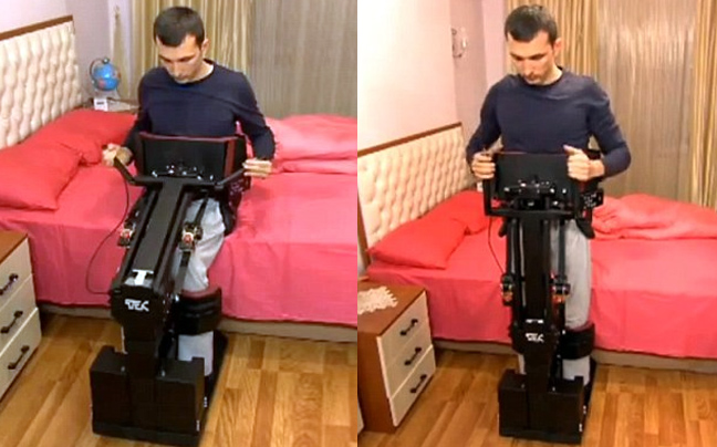 Συσκευή βοηθά τα άτομα με ειδικές ανάγκες να σταθούν στα πόδια τους