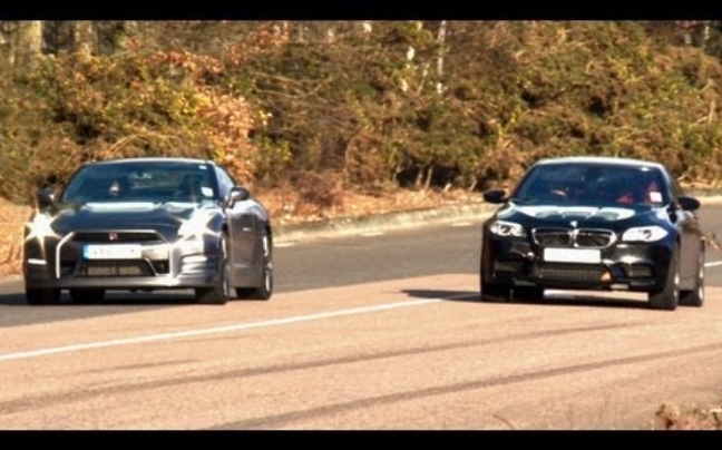 BMW M5 εναντίον Nissan GT-R