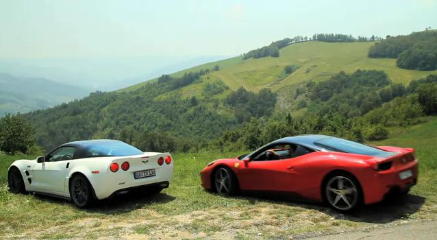 Ταξίδι στην Ευρώπη με Corvette και Ferrari