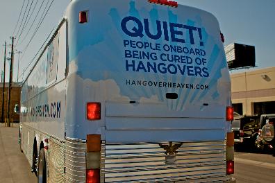 Το λεωφορείο που «θεραπεύει» το hangover