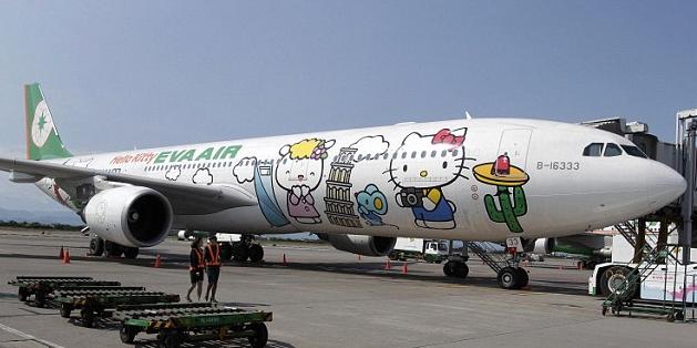 Ταξίδι στους αιθέρες με «πιλότο» τη Hello Kitty