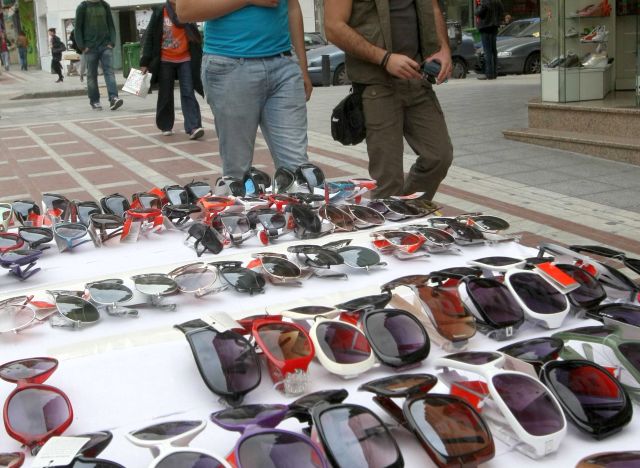 Aστυνομική δράση για την καταπολέμηση του παρεμπορίου στο κέντρο της Αθήνας