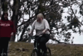 Μάθε γιαγιά ποδήλατο