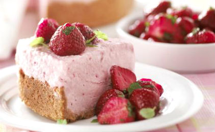 Φτιάξτε cheesecake φράουλα