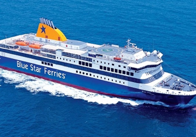 Συνεχίζονται οι προσπάθειες αποκόλλησης του Blue Star Patmos
