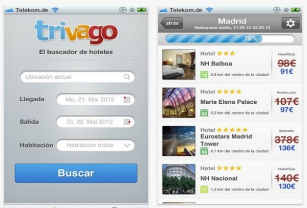 Διαθέσιμη η νέα έκδοση του Trivago app