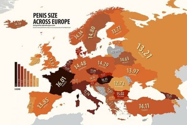 Ο ευρωπαϊκός χάρτης των ανδρικών&#8230; μορίων