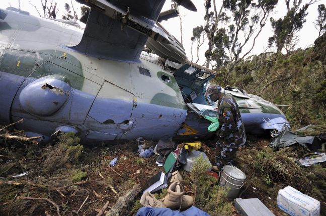 Βρέθηκαν τα ελικόπτερα από την Ουγκάντα