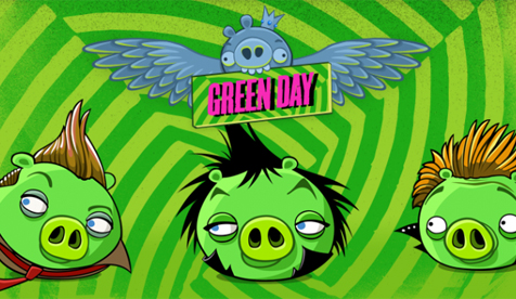 Οι Green Day στο Angry Birds Friends!