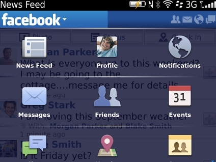 Κυκλοφόρησε η νέα έκδοση του Facebook για Blackberry