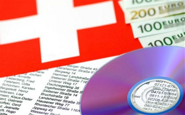 Προϊόντα βιομηχανικής κατασκοπείας τα cd με τους καταθέτες στην Ελβετία