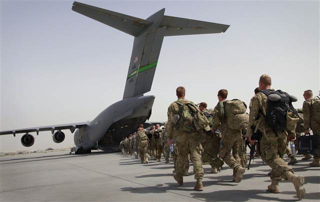 Μείωση της αμερικανικής αεροπορικής ισχύος στο Αφγανιστάν