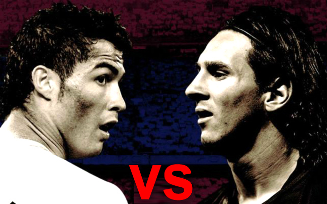 Cristiano Ronaldo εναντίον Lionel Messi
